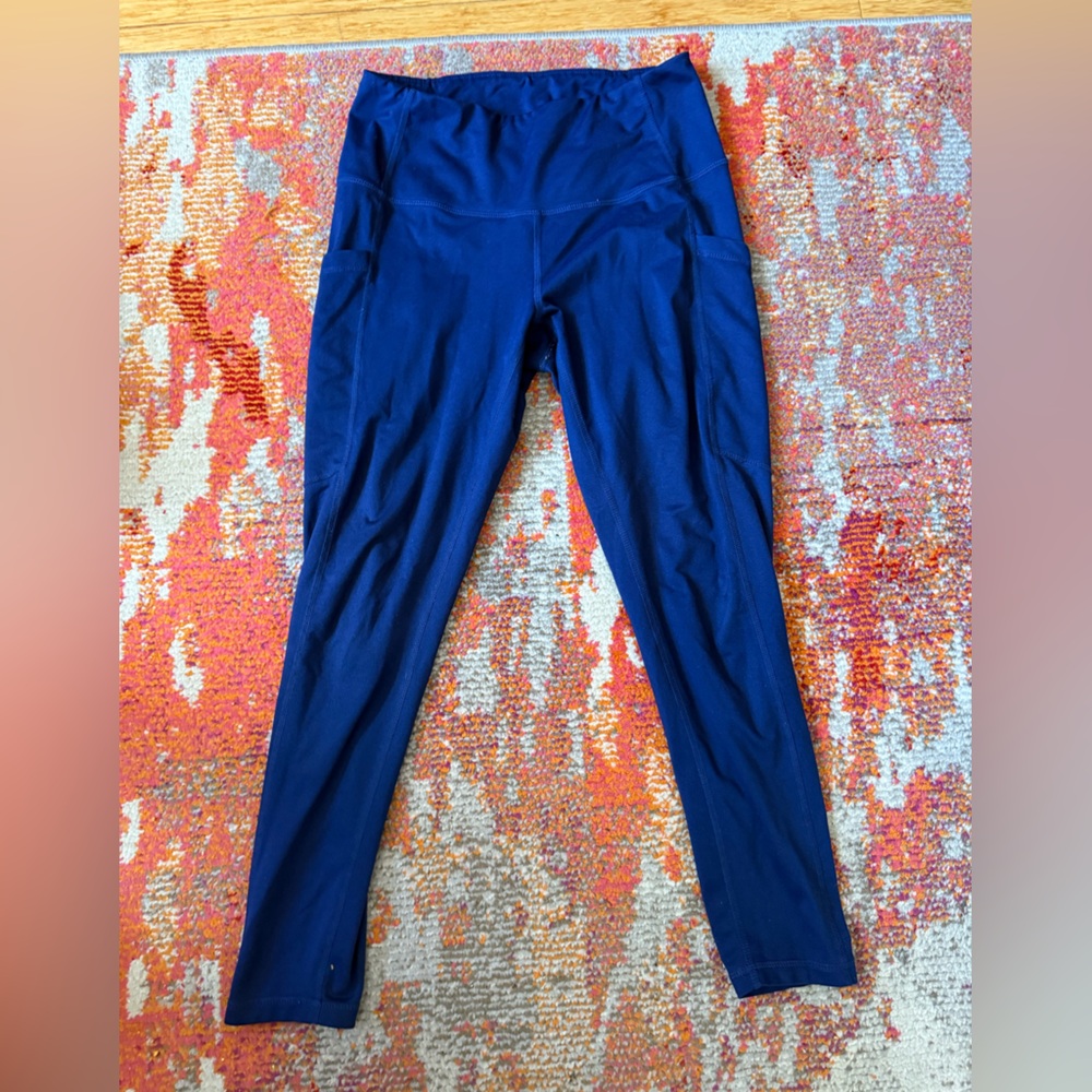 Soft Blue Yoga Leggings